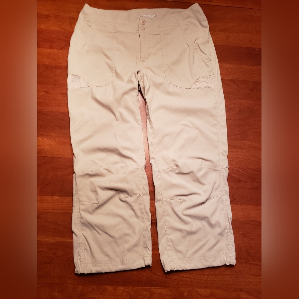 Columbia PFG* Sport Pants, Size 8, tan.